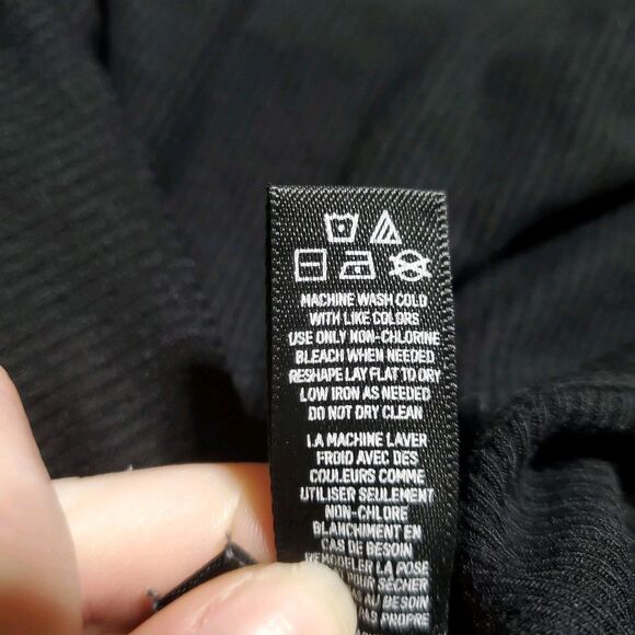 Skims Ribbed Modal Spaghetti Strap Maxi Dress Sz 2XL Black Bodycon Y2K - Picture 10 of 13